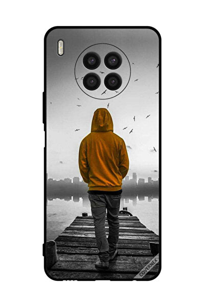 Covernex غطاء حماية لهاتف Honor 50 Lite - فتى حزين يمشي