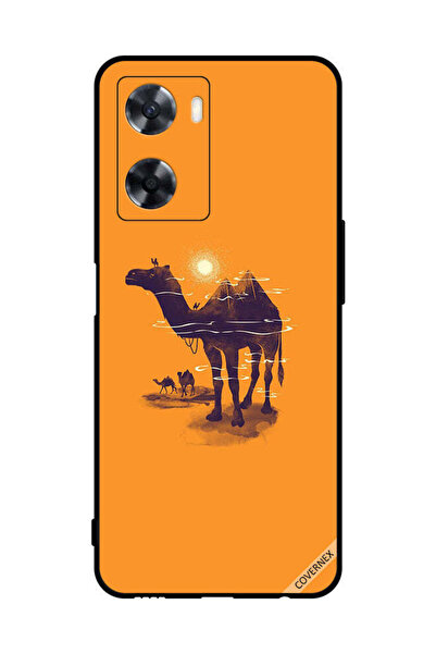 Covernex Protective Case Cover For Oppo A57s Camels & Sun Art
