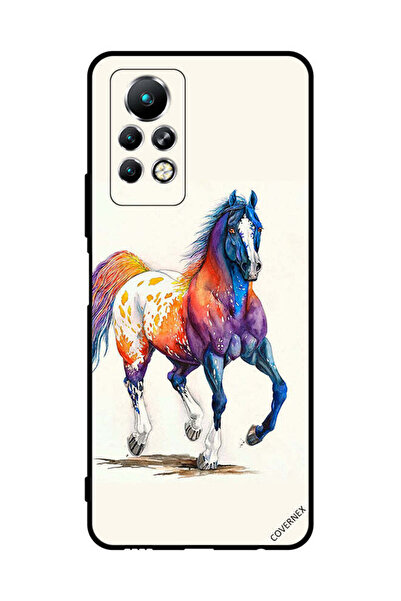 Covernex غطاء حماية لهاتف Infinix Note 11 Pro - حصان ملون