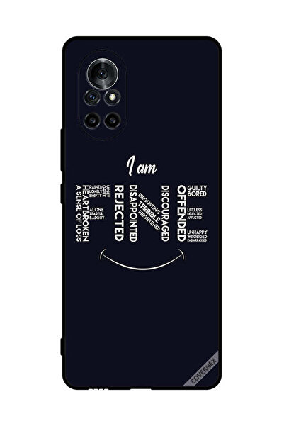 Covernex غطاء حماية لهاتف هواوي نوفا 8 - خط عربي - أنا بخير