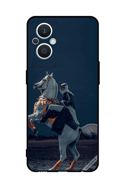 Covernex غطاء حماية لهاتف Oppo Reno 7 Lite شاب على حصان