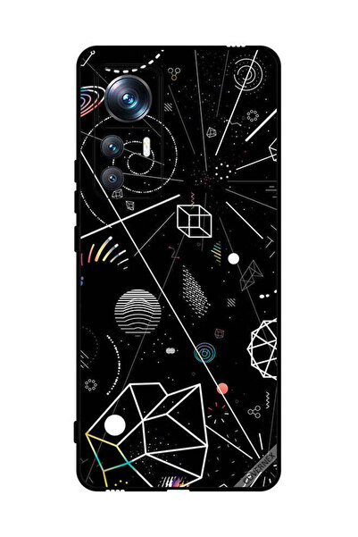 Covernex Protective Case Cover For Xiaomi 12T Pro Aesthetic Math Wallpaper