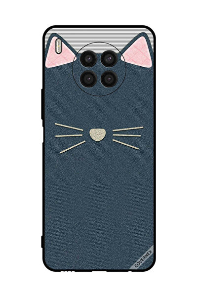 Covernex غطاء حماية لهاتف Honor 50 Lite بنقشة جلد القطة