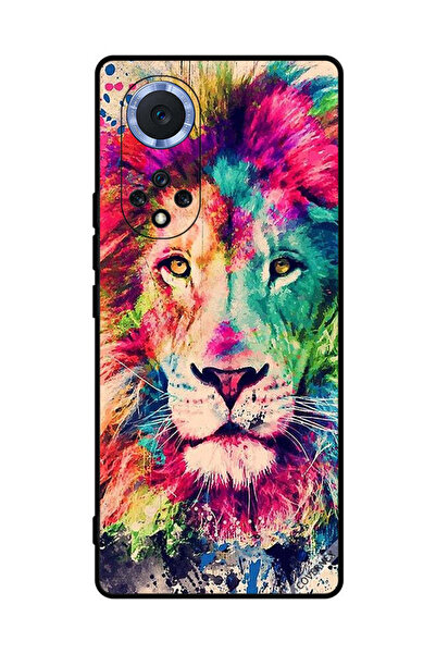 Covernex غطاء حماية لهاتف Honor 50 Pro برسومات الأسد