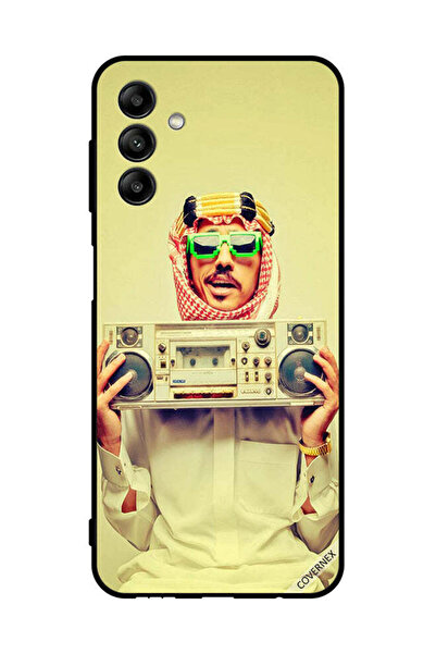 Covernex غطاء حماية لهاتف سامسونج جالاكسي A04s يحمل جهاز موسيقى عتيق