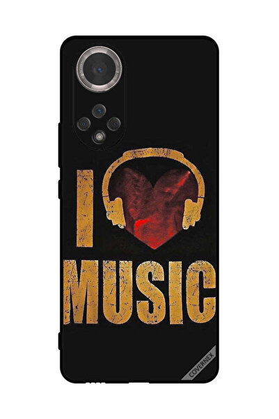 Covernex غطاء حماية لهاتف Honor 50 Vintage I Love Music