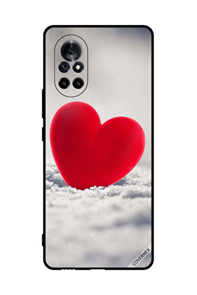 Covernex غطاء حماية لهاتف هواوي نوفا 8 5G - قلب أحمر جميل