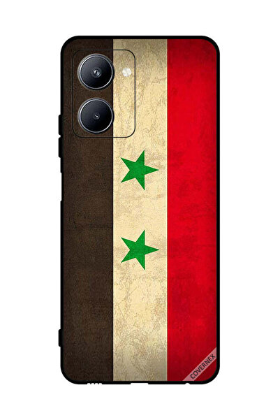 Covernex غطاء حماية لهاتف Realme C33 - علم سوريا