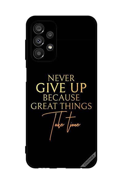 Covernex غطاء حماية لهاتف سامسونج جالاكسي A23 5G لا تستسلم أبدًا لأن الأشياء ...