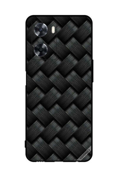 Covernex غطاء حماية لهاتف Oppo A57s بنمط خطوط داكنة