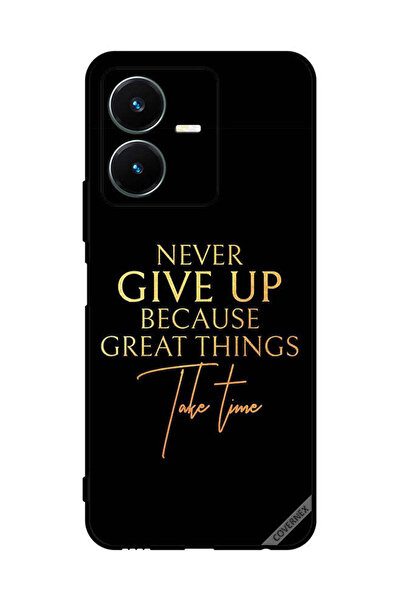 Covernex غطاء حماية لهاتف فيفو Y22 لا تستسلم أبدًا لأن الأشياء العظيمة تستغرق...