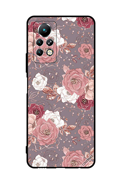 Covernex غطاء حماية لهاتف Infinix Note 11 Pro بنقوش زهرية