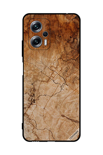 Covernex غطاء حماية لهاتف شاومي ريدمي نوت 11T برو بنمط خشبي عتيق