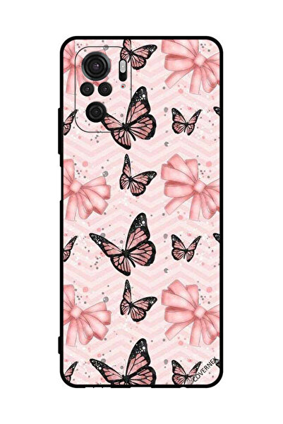 Covernex غطاء حماية لهاتف شاومي ريدمي نوت 10 إس 4 جي بخلفية فراشات