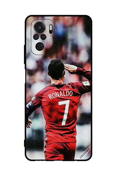 Covernex غطاء حماية لهاتف شاومي ريدمي نوت 10 4جي - تحية رونالدو للجمهور