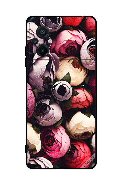 Covernex Protective Case Cover For Xiaomi Poco M5 4G Dark Cone Roses
