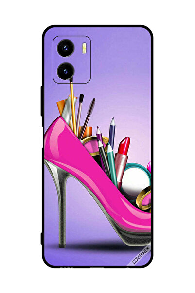 Covernex غطاء حماية لهاتف فيفو Y15s مع حذاء ومكياج