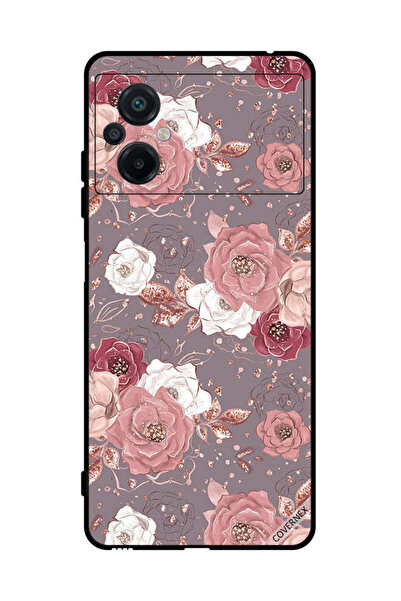 Covernex Protective Case Cover For Xiaomi Poco M5 4G Floral Wallpaper