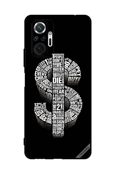 Covernex غطاء حماية لهاتف شاومي ريدمي نوت 10 برو بطبعة دولار