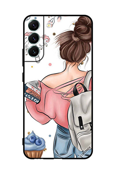 Covernex غطاء حماية لهاتف سامسونج S22+ 5G مطبوع عليه رسومات يد فتاة