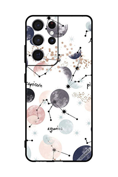 Covernex Protective Case Cover For Sumsung S21 Ultra 5G Planets Paint Art