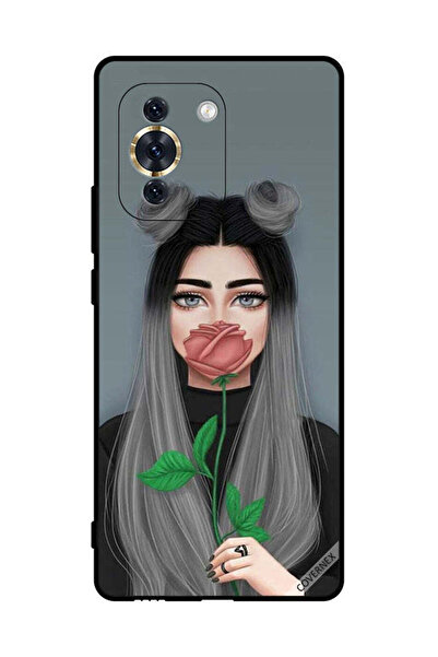 Covernex غطاء حماية لهاتف هواوي نوفا 10 برو - رسمة فتاة لطيفة