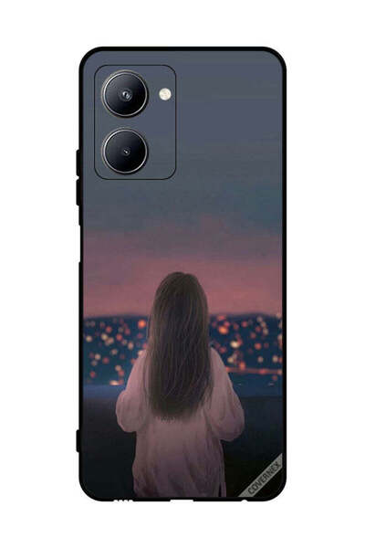 Covernex غطاء حماية لهاتف Realme C33 - فتاة واقفة