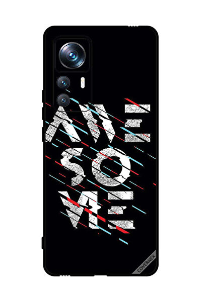 Covernex غطاء حماية لهاتف شاومي 12T برو بكلمة خطية رائعة