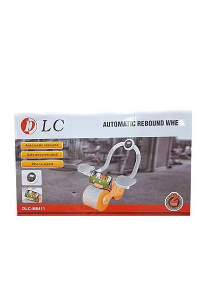 DLC Automatic Rebound Exercise Wheel with Phone Stand