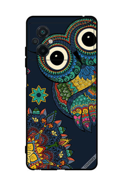 Covernex غطاء حماية لهاتف شاومي بوكو M5 4G بطبعة بومة زهرية