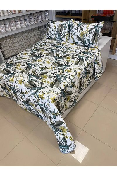 Sudemhome Modern Style Double King Size Pique Bedspread Set 230X250Cm 2Pcs Pillowcases 50X70Cm