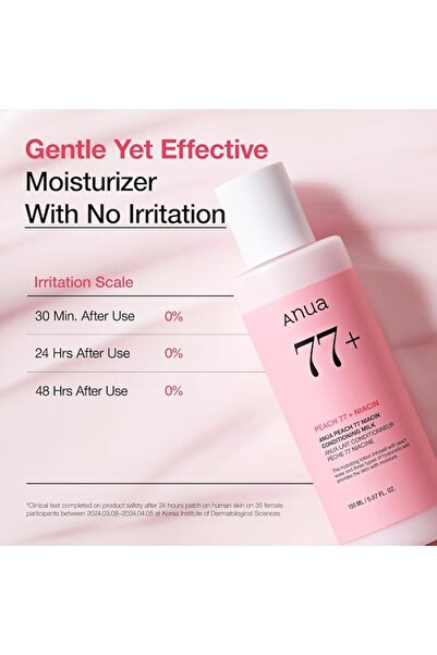 ANUA PEACH 77% NIACIN CONDITIONING MILK 150ml