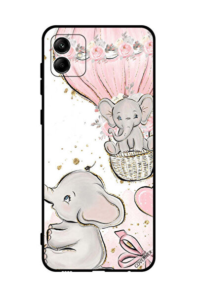 Covernex غطاء حماية لهاتف سامسونج جالاكسي A04 4G برسومات فيلة صغيرة