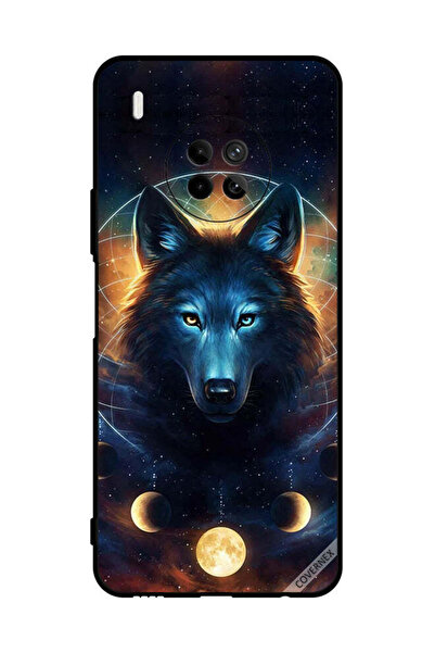 Covernex غطاء حماية لهاتف هواوي Y9A - ذئب في الفضاء