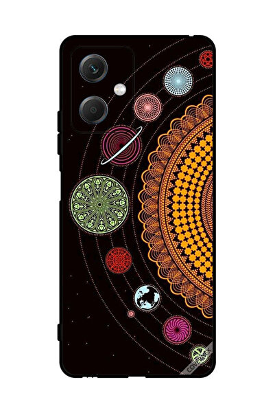 Covernex غطاء حماية لهاتف شاومي ريدمي نوت 12، ماندالا، فن النظام الشمسي