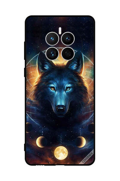 Covernex غطاء حماية لهاتف هواوي ميت 50 إي - ذئب في الفضاء
