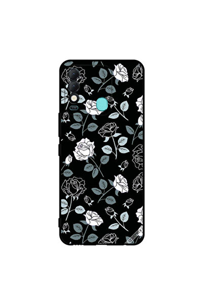 Covernex غطاء حماية لهاتف تكنو سبارك 8 بنقشة زهور