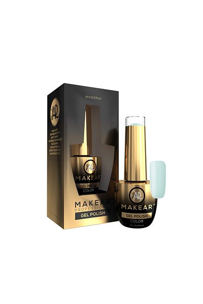 Makeart Baby Lac de unghii semipermanent Lollipop Makear, 610 albastru deschis, 8 ml