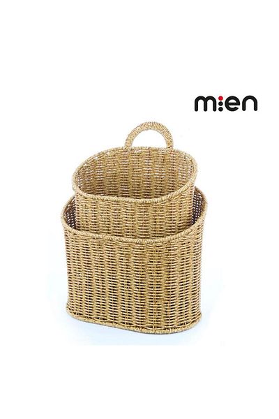 MİEN -1187 Голяма кошница за врата от ратан 1/2