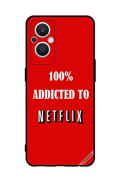 Covernex غطاء حماية لهاتف Oppo Reno 7 Lite مدمن على Netflix بنسبة 100%