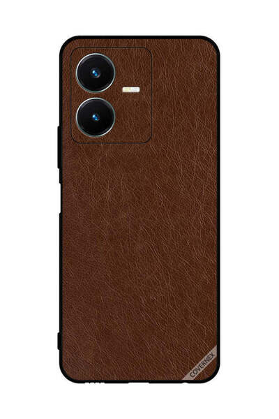 Covernex غطاء واقي لغطاء حماية ل vivo Y22 بنقشة جلدية