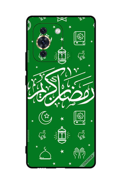 Covernex غطاء حماية لهاتف هواوي نوفا 10 برو - رمضان كريم - أخضر