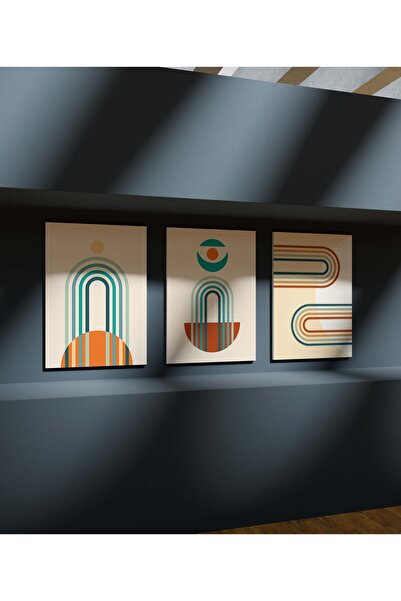 wudie Mese de bucătărie de înaltă calitate cu aspect cadru, set de 3