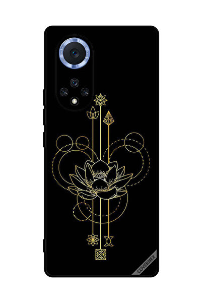 Covernex غطاء حماية لهاتف Honor 50 Pro بتصميم زهور عصرية