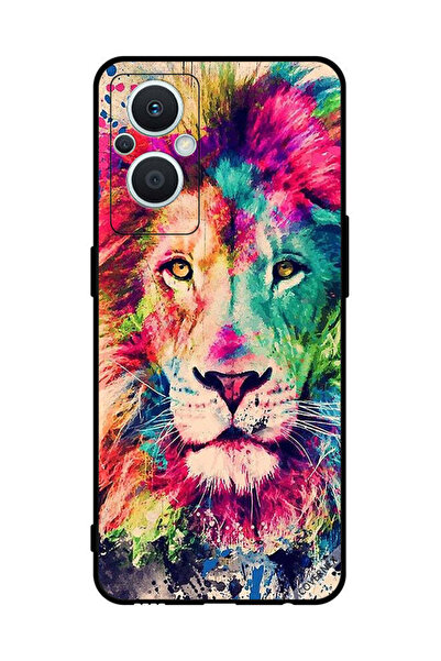Covernex غطاء حماية لهاتف Oppo Reno 7 Lite برسومات الأسد