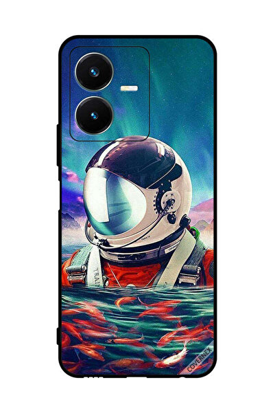 Covernex غطاء حماية لهاتف فيفو Y22 رائد فضاء في أسماك البحر