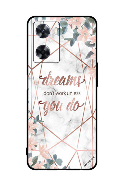 Covernex Protective Case Cover For Oppo A77 4G Dreams Don't Work Unless You Do