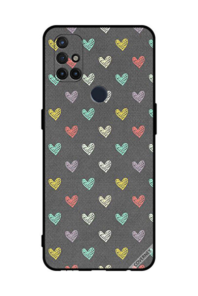 Covernex غطاء حماية لهاتف OnePlus Nord N10 5G بنقشة قلوب صغيرة