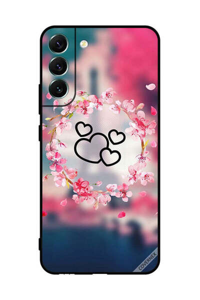 Covernex غطاء حماية لهاتف سامسونج S22+ 5G برسومات قلوب فنية