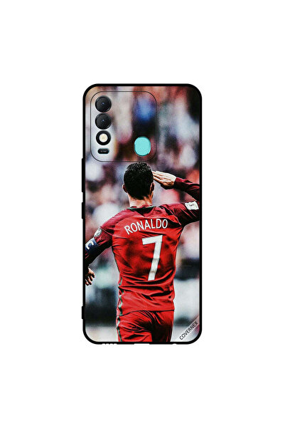 Covernex غطاء حماية لهاتف تكنو سبارك 8 رونالدو سالوت تو كراود